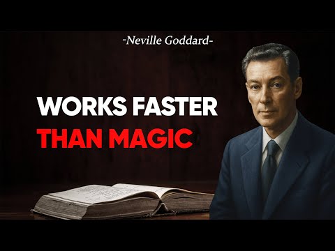 This Works So Fast It Feels Like Magic | NEVILLE GODDARD | POWERFUL TEACHINGS