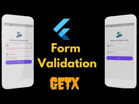 Auto Form Validation in Flutter with GetX || Flutter || GetX