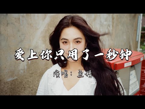 鱼精 - 爱上你只用了一秒钟『爱上你只用了一秒钟 忘记你耗尽我这一生 如今只剩下我抱着回忆来过冬。』『动态歌词MV』#伤感音乐