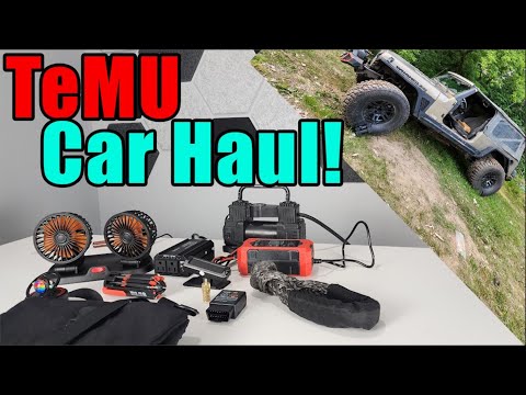 Temu Car Accessories / OffRoad Haul Unboxing!