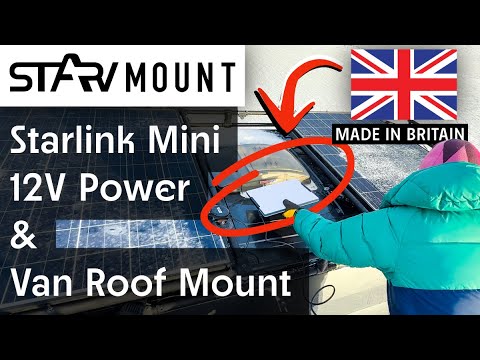 Permanent 12V STARLINK MINI campervan install: MUST HAVE UPGRADE