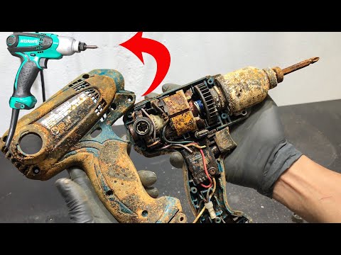 Restoration MAKITA TD0101F | Restore MAKITA ScrewDriver Rusty