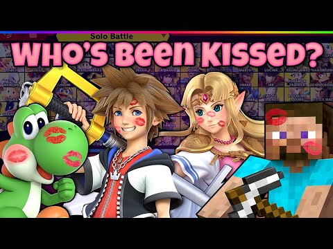 Which Smash Bros Characters Have Canonically Been Kissed?