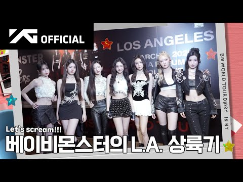 BABYMONSTER - [HELLO MONSTERS] BEHIND in LA #1 | WORLD TOUR DIARY
