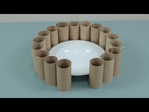 DO NOT THROW AWAY PAPER ROLLS, LOOK WHAT I DID WITH THEM