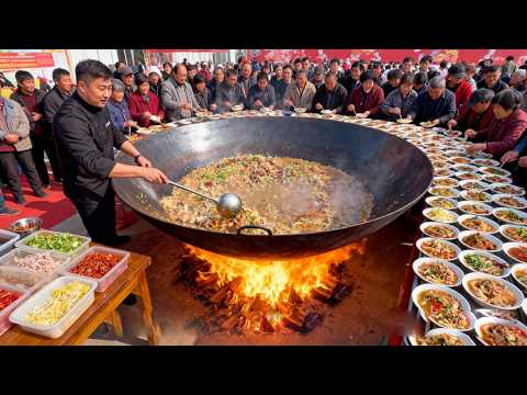 江苏宿迁吃大席，800元20个菜摆满桌，日订百桌座无虚席！#麦总去哪吃