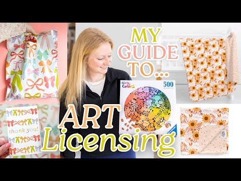 ART LICENSING 101: How I used licensing to grow my million-dollar art business!