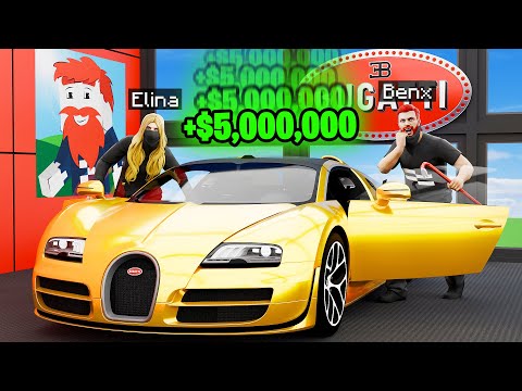 ICH ERÖFFNE ein BUGATTI AUTOHAUS mit GEKLAUTEN AUTOS! - GTA 5