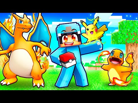 Having a POKEMON FAMILY In Minecraft!