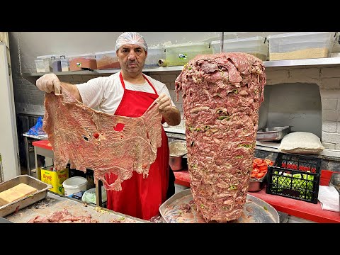 How to Make Doner Kebab - This Master Prepares Doner Kebab With Amazing Skills