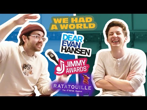 OHMYGOD HEY... Andrew Barth Feldman! | Broadway star talks We Had a World, Dear Evan Hansen and more