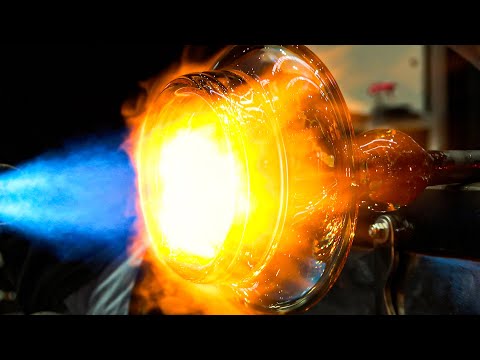 Dig Deeper Hot Glass Demonstration | Katherine Larson