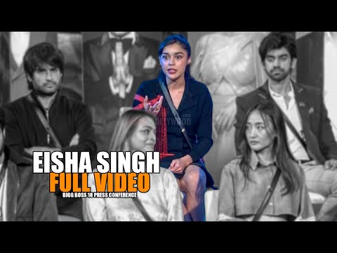 Eisha Singh Full Speech from Bigg Boss 18 Press Conference