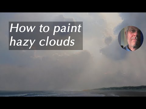 How to paint hazy clouds - Painting tips & tricks