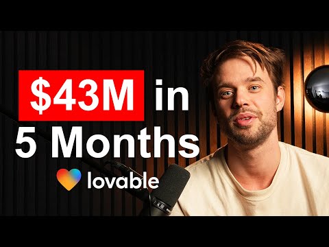 His Ai App Builder Went From $0 to $43M in 5 Months | Lovable