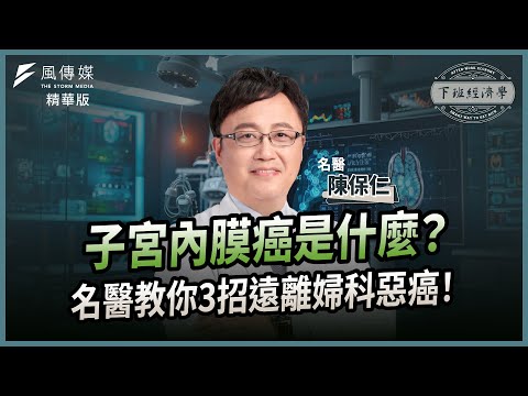 【精華】子宮內膜癌是什麼？名醫教你3招遠離婦科惡癌！ft.陳保仁醫師｜下班經濟學｜謝哲青 @TheStormMedia