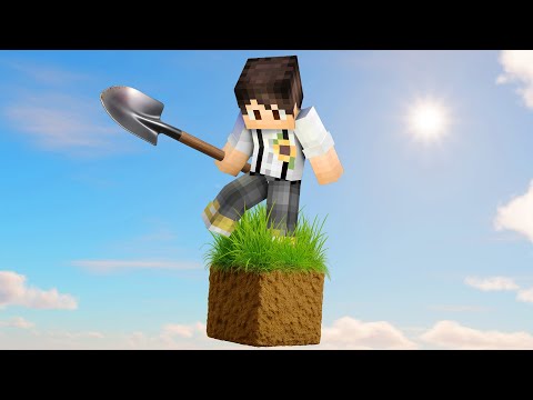 Minecraft Auf Einem Realismus Block