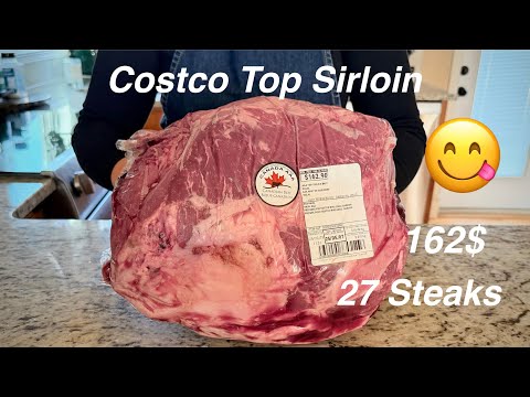 Costco Top Sirloin / Costco 2025 / Costco Beef / Beef Top Sirloin / How To Break Down Top Sirloin 