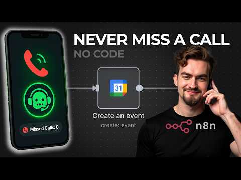 I Built an AI Voice Agent That Never Misses a Call (No Code)