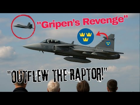 They Laughed at Sweden’s Jet — Until It Outmaneuvered the F-22