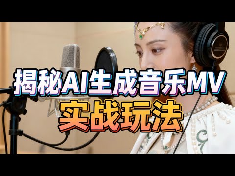 全网百万播放！揭秘AI生成音乐MV实战玩法