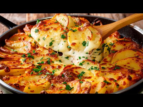 I tried something NEW with potatoes and minced meat! This dinner will drive you crazy!