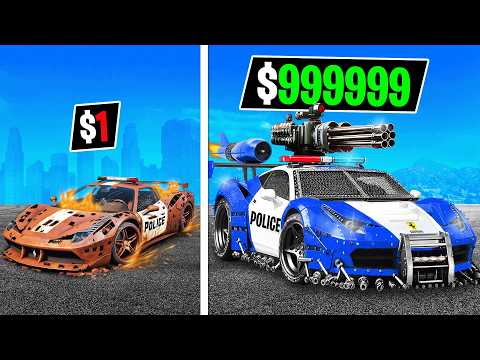 $1 to $1,000,000 Police Car