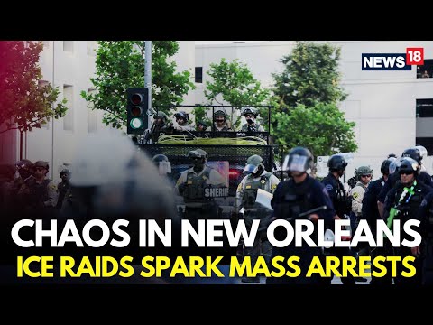 ICE Arrest In New Orleans LIVE | Police Arrest Protesters at New Orleans City | ICE Raids | N18G