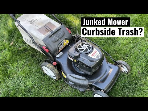 Free Curbside Lawn Mower - Is it Trash?