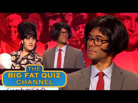 The Celebs Get Makeovers | Big Fat Quiz of Everything