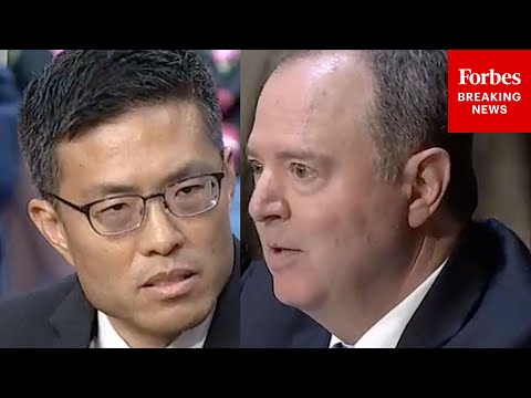 'Senator, My Wife & I Are An Interracial Couple': Nominee, Schiff Have Tense Exchange On Originalism