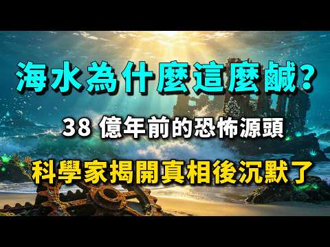 海水為什麼這麼鹹？答案藏在38億年前，科學家揭開真相後沉默了｜助你入眠｜睡前故事｜深夜科學電臺