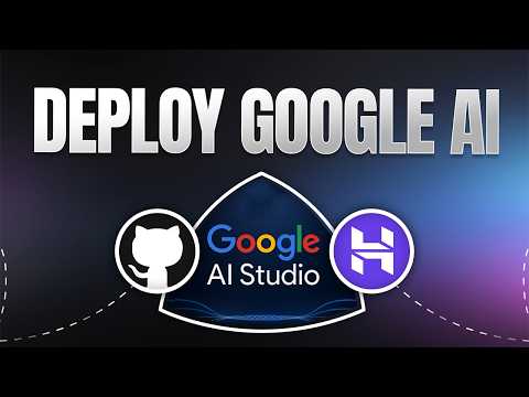 The Correct Way to Deploy Google AI Studio Projects (Most People Do This Wrong)