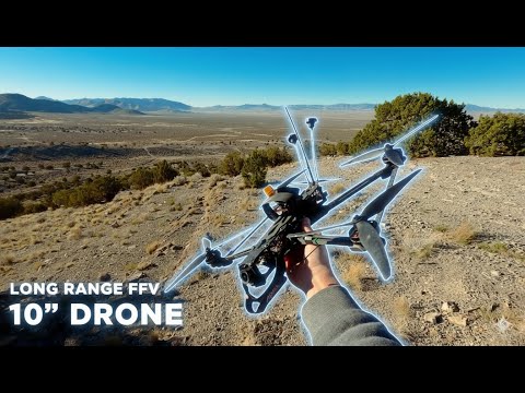 EXTREME Long Range | 24 KM away and NO LINK LOSS | 10" FPV drone