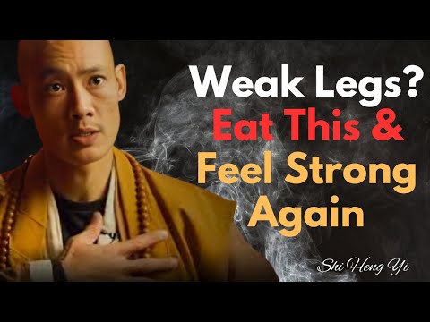 Master Shi Heng Yi || One Food to Heal Your Legs FAST || Shaolin Master Explains