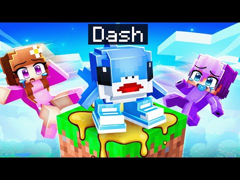 I Pretended to be a BABY BRAINROT on One Block in Minecraft…