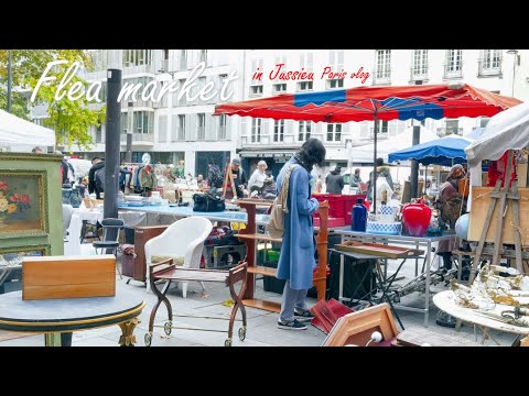 Finally! My favorite flea market/ I'll tell you why I don't live in Paris /That place at the Louvre!