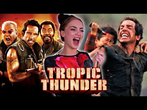 CRYING LAUGHING AT THIS!! | FIRST TIME WATCHING *TROPIC THUNDER (2008)* MOVIE REACTION!!