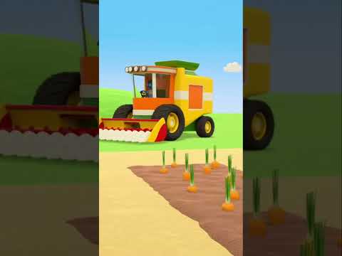 Leo der Lastwagen Cartoon! Mähdrescher @LeoderLastwagen #animation