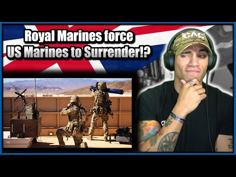 Royal Marines forced US Marines to Surrender!? - US Marine reacts