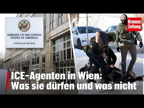 ICE-Agenten in Wien: Was sie dürfen und was nicht | krone.tv NEWS
