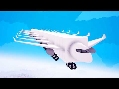 I Created A Plane With 800 Wings