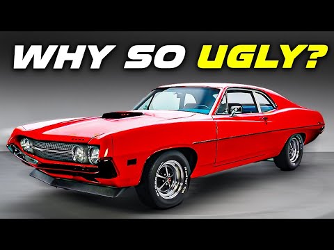 15 UGLIEST American Classic Cars Ever Made!