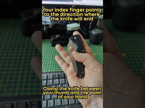 Spyderco Spidey Flick for Beginners #spyderco #spidey #flick
