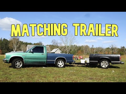 S-10 V8 Build Part 3 / Matching Truck Bed Trailer