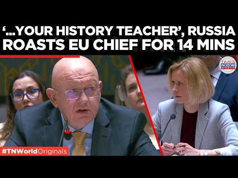 WATCH: Russia Envoy Goes Off On Kaja Kallas, UNSC Stunned By BRUTAL EU Takedown!