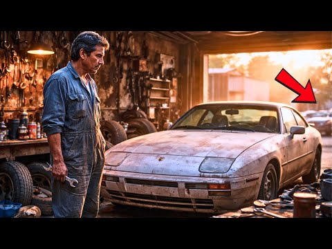 El mecánico sin trabajo rescató un Porsche por 80 dólares… y un hombre desconocido empezó a rondarlo