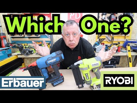 Which is the Best Budget Brad Nailer - Erbauer vs Ryobi