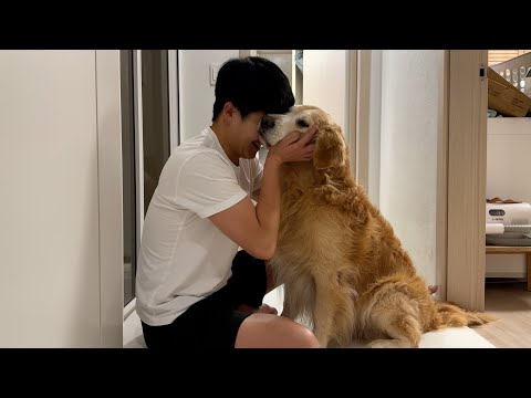 The surprised reaction of a family when they suddenly heard that their dog was sick.