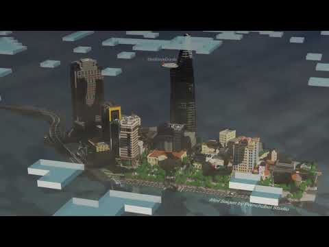 Mini Saigon by Pomchuboi Studio | Rendered with Blender